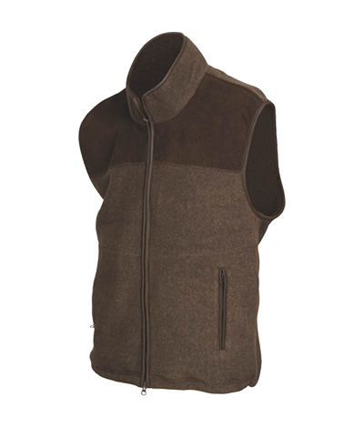 Melange men’s hunting fleece vest warm Featured Image
