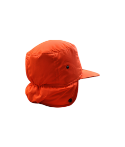 Reflective orange classic warms cap with ear flaps