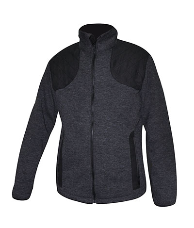 Wholesale Discount Membrane Waterproof Jacket China - melange bonded fleece jacket – Super