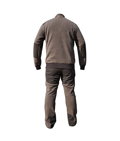 Soft marl fleece men’s jacket & pant suit Featured Image