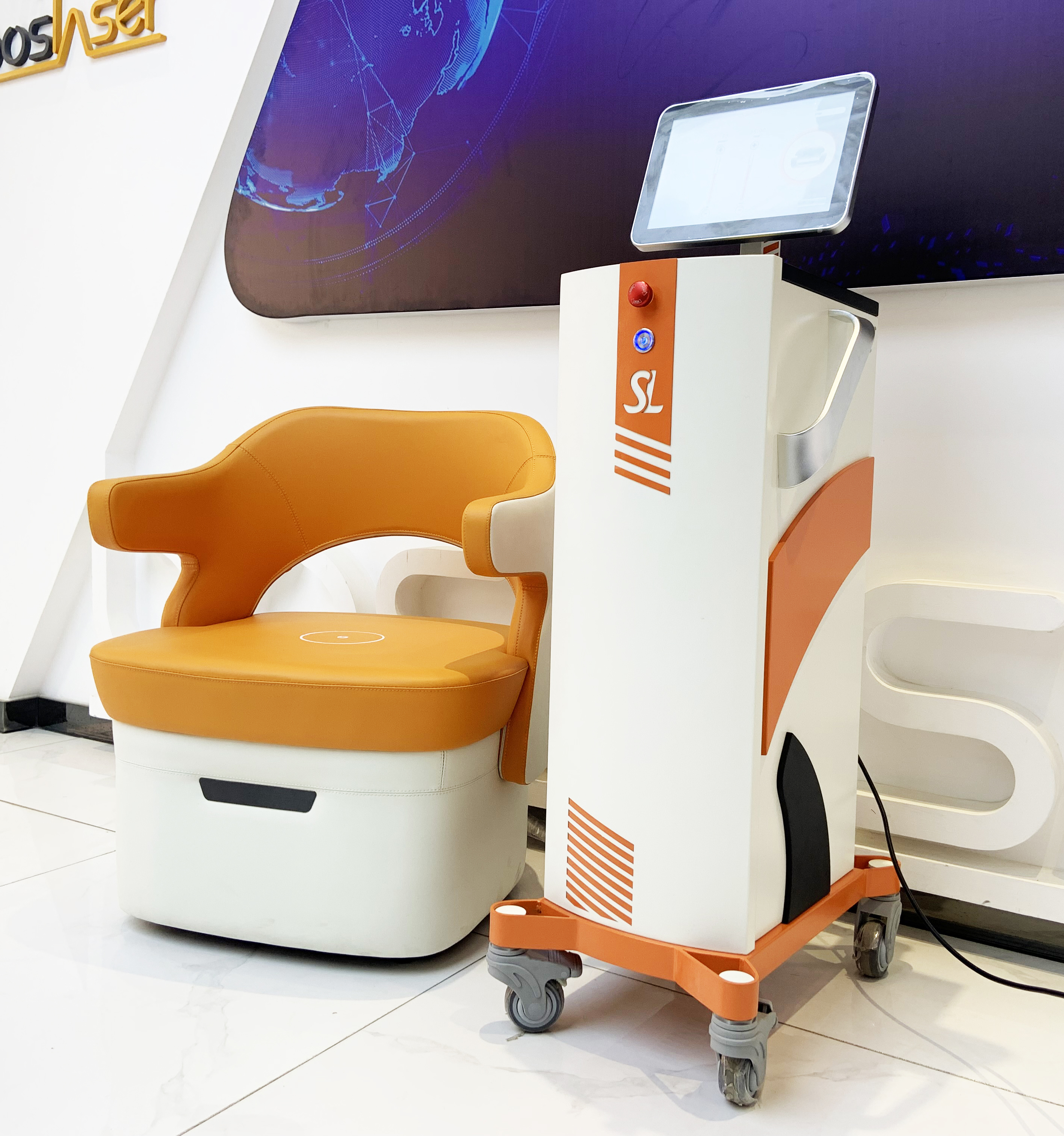 High-intensity focused electromagnetic energy (HIFEM) malalim at matinding pelvic-floor muscle contraction magchair ems sculpting PFM machine