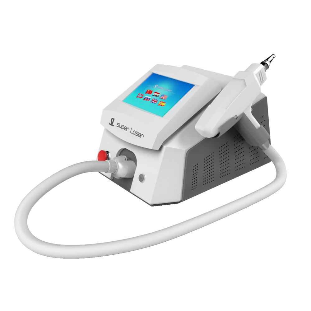 Picoway Laser Tech Poratble Tattoo Removal Laser Equipment ND YAG Q Switched Yag Laser 1064nm 532nm Carbon Laser Peel