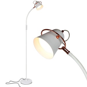 Jasná LED stojaca lampa na čítanie, remeslo a prácu