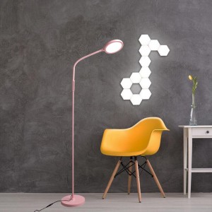 Amazon vente chaude led lampadaire couleur changeante pour salon gradation en continu chambre lecture
