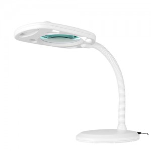 Lámpara de mesa con lupa LED