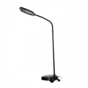 Standing Lamp Suppliers –  2 In 1 Magnifying Floor Lamp 5X & Floor Lamp – Chaoqun