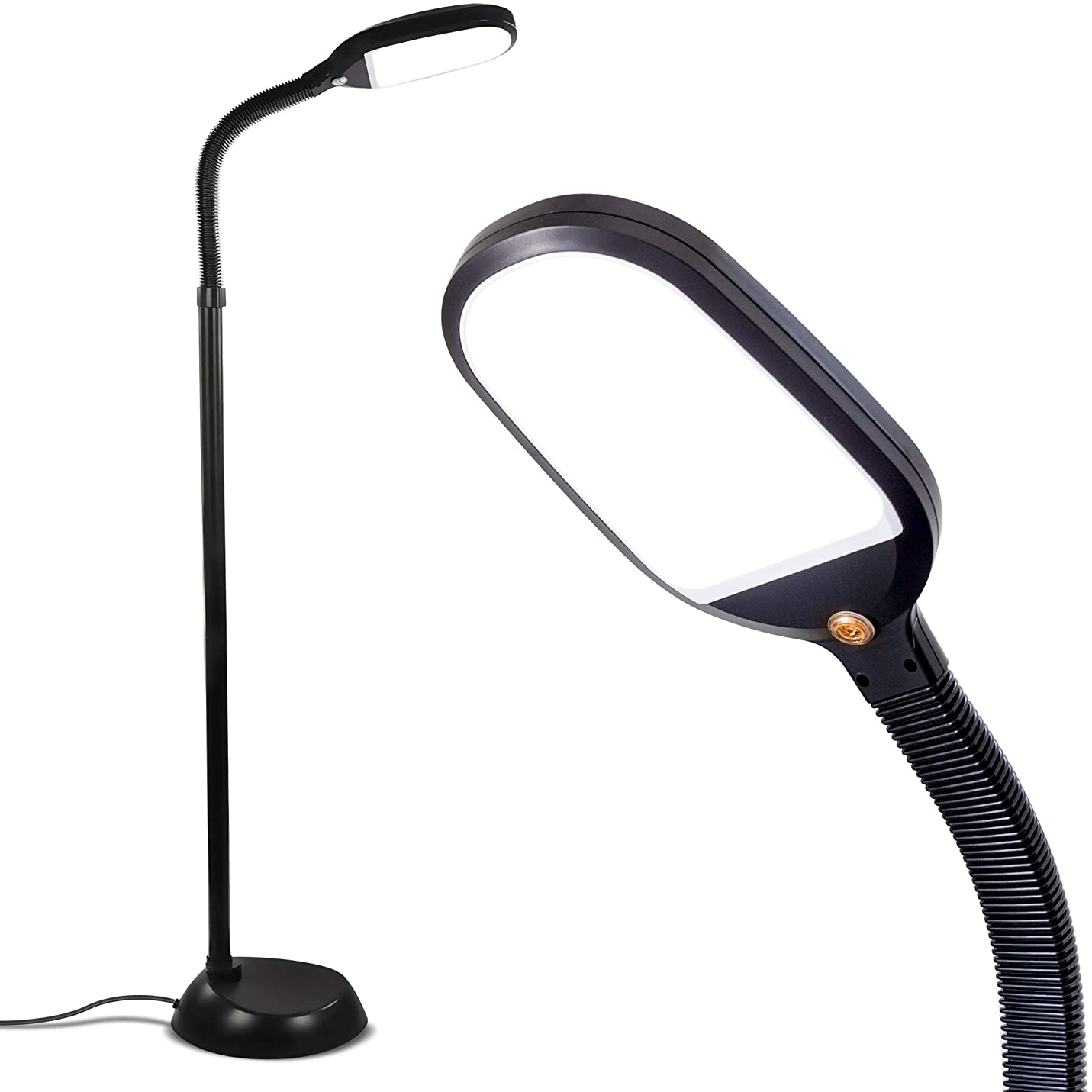 Bright LED Floor Lamp for Crafts and Reading Featured Image