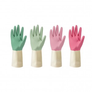 Rubber Gloves-Latex Free Kitchen Cleaning Gloves Household waterproof dishwashing Large