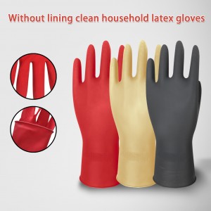 Wholesale Custom Logo Hand Job Home Cleaning Kitchen Latex Rubber Household Protection Gloves