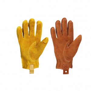 Wholesale Price China Warm Leather Gloves - OEM Cowhide Work Gloves Leather Gardening Driver Motorcycle General Industrial Mining Safety Protection Leather Gloves – Red Sunshine