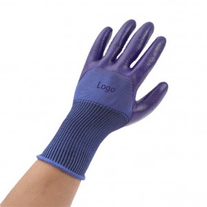 Custom Made Work Gloves General Purpose Work Safety Gloves With Pvc Dots Coated Waterproof and Oil Resistant Protective Gloves for Site Construction Auto Repair
