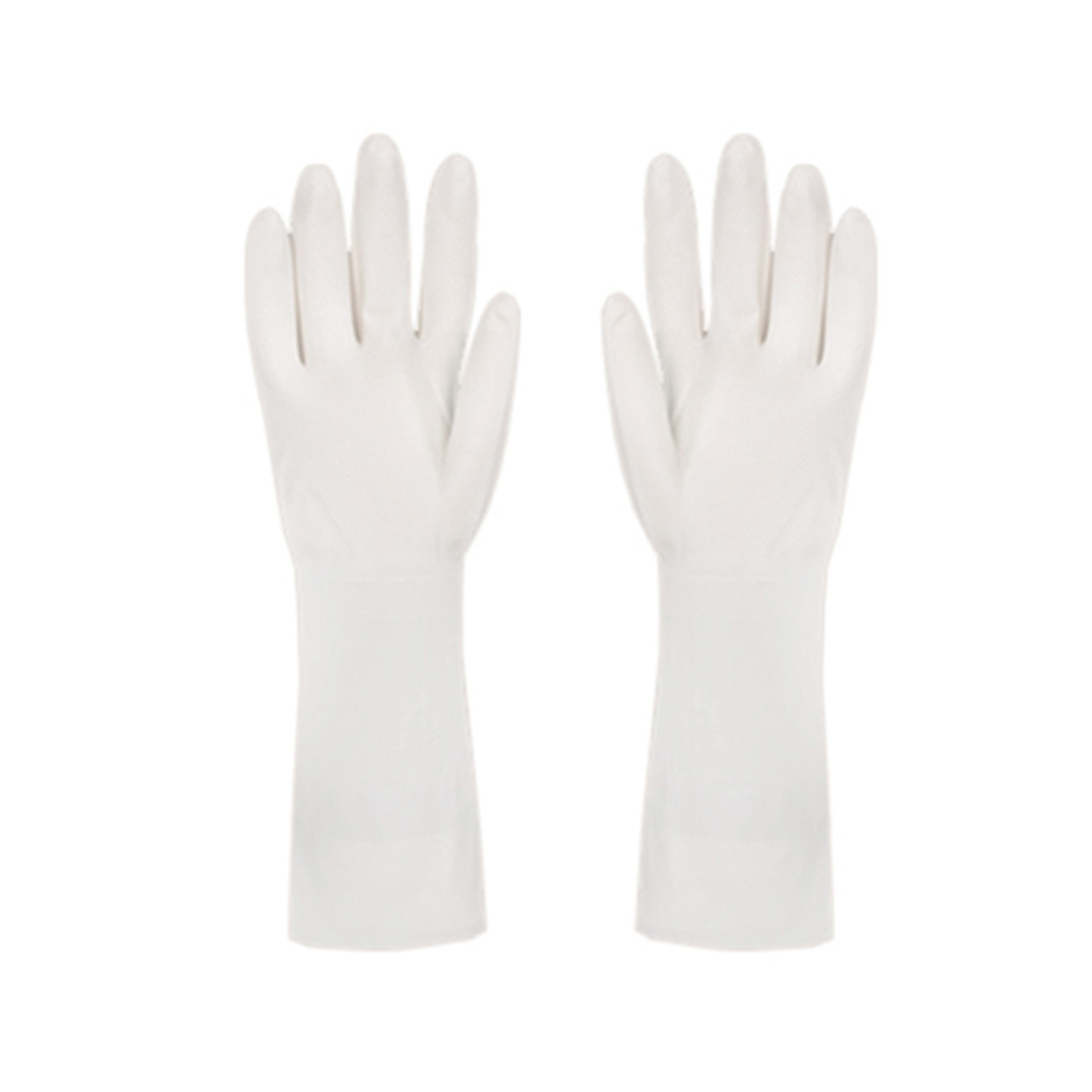 Rubber Nitrile Gloves Reusable Household Cleaning for Kitchen Dishwashing Nitrile Flocking Protective Gloves
