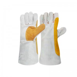 High Quality Cow Split Leather Welding Gloves Protection Hand Gloves