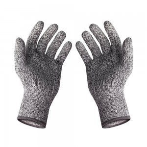 Food Grade Hand Protection Anti Cut Gloves Guantes Anticorte Level 5 Cut Resistant Gloves Work Safety Gloves for Kitchen Yard