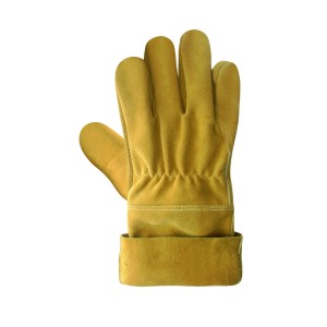 Mig Welding Welder Tig Gloves Guantes De Soldadura Product Cowhide Leather New Fire Proof Gloves