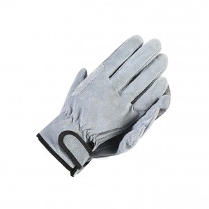 Top Quality Adjustable Tightness Assembly Pigskin Leather Work Safety Gloves With Hook And Loop Driver’s Gloves