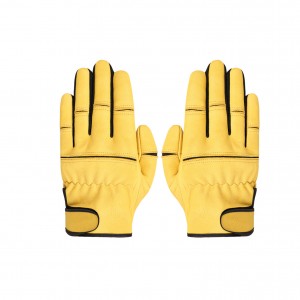 Hot Selling Sheepskin Leather Premium Unlined Safety Tool Work Glove Construction Gloves
