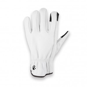 Custom Logo Cow Grain Safety Leather Rigger Glove for Both Driver and Industry