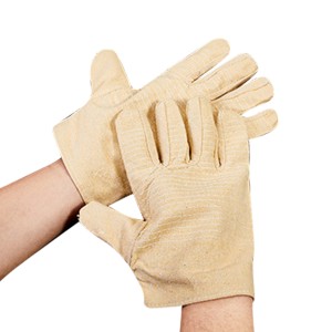 Widely Used Superior Quality Double layer thickening Labor Work Safety 24 Way Cotton Gloves