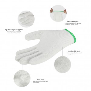 Winter Industrial Padded Cotton Gloves General Work Protection Gloves for Construction Site Work