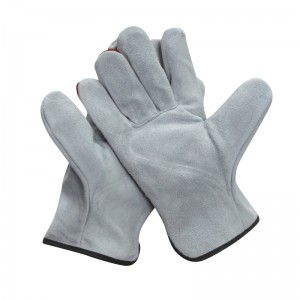 Cow Split Leather Work Gloves, Drivers Gloves, Premium Washable leather