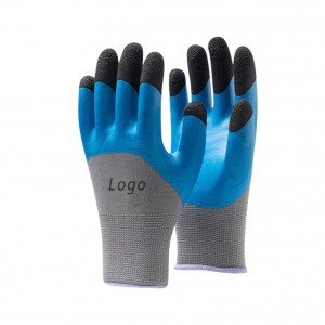 Customs Wholesale Industrial Construction Hand Protection Garden Work Safety Nitrile Foam Coated Gloves Guantes De Nitrilo