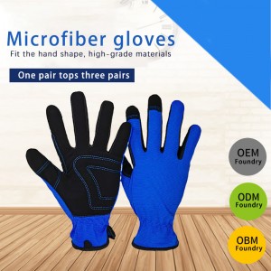 Factory Wholesale Glove Women’s Water-Resistant Leather Gloves Gardening