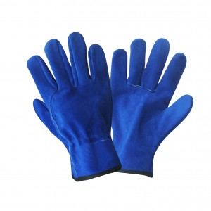 Cheap Price Cow Grain Leather Working Driver Gloves For Construction And Heavy Duty Industries