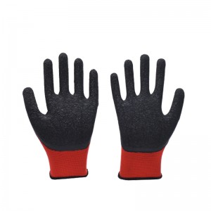 Textured Latex Coated Nylon Safety Work Labor Protective Gloves for Garden, Warehouse, Repairment