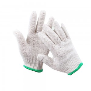 Wholesale Cotton Gloves Touchscreen - Wholesale 100% Cotton Glove Knitted Cotton Labor Gloves Protective Industrial Safety Work Gloves – Red Sunshine