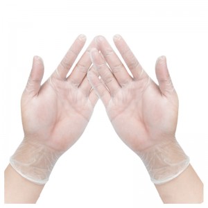 Factory Wholesale PVC Powder Free for Food Clear Transparent Household Cleaning Examination Disposable Vinyl Gloves