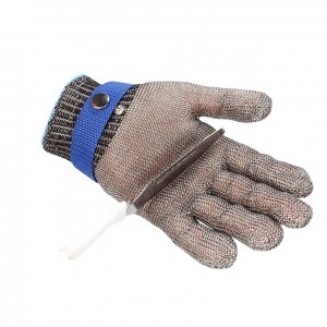 Good Quality Metal Cut resistant Glove Stainless Steel Mesh Gloves for Butcher Cutting Work Safety