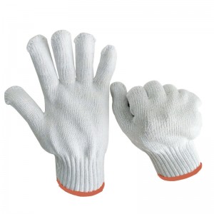 High Quality Cheap Durable White Cotton Gloves General Purpose Protective Work Gloves