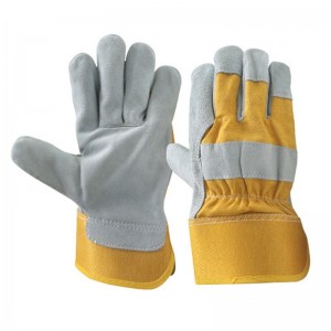 Cow Split Leather Working Gloves Welding Gloves Safety Gloves Hand Protection Rigger Gloves