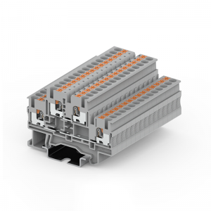 China High Quality Cage Terminal Company –  Double Layer Push-in Din-rail Terminal Block – SUPU