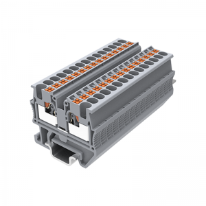 China High Quality Terminal Block With Spring Cage Connection Products –  2.5mm² Din Rail Terminal Block Distribution Terminal Block – SUPU