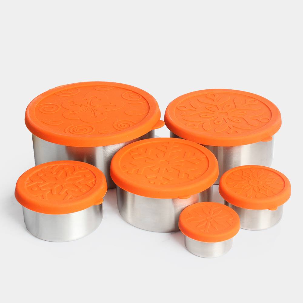 Wholesale Aluminum Coil 3003 Manufacture - Leakproof Silicone Cover Safety Stainless Steal Kids Bento Lunchbox. – Swiny