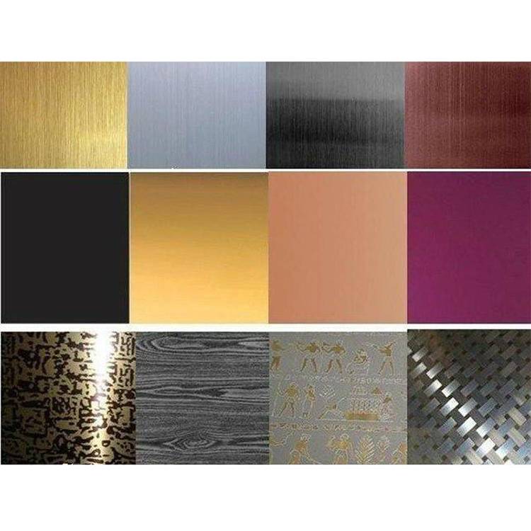 China Gold Supplier for 316 Stainless Steel Sheet - Engineering Surface Decoration With Stock Color Stainless Steel Coil – Swiny