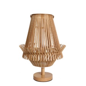 Bamboo desk lamp,wood bamboo bedside lamps | XINSANXING