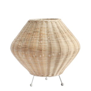 Rattan lamp shades table lamps,Amazon hot DIY simple rattan lampshade table lamp | XINSANXING