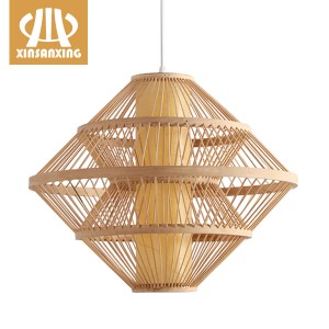 Bamboo ceiling light fixtures,Southeast Asia Home Bamboo Weaving Lamp | XINSANXING