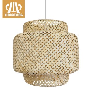 Good quality  Bamboo Light Pendant  – Bamboo ceiling lamp,Country style handmade bamboo chandelier | XINSANXING – Xinsanxing Lighting