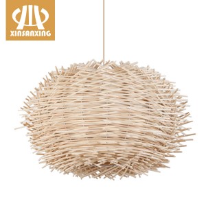 Free sample for  Large Rattan Ball String Lights  - Rattan ball pendant light,Southeast Asia handmade rattan chandeliers | XINSANXING – Xinsanxing Lighting