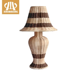 Hot-selling  Floor Lamp With Rattan Shade  - Rattan Wicker Table Lamps,natural Wicker Weave Table Lamp | XINSANXING – Xinsanxing Lighting