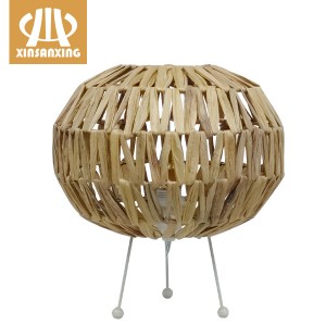 Top Suppliers  Vintage Rattan Lamp  - weave table lamp,natural color basket woven table lamp | XINSANXING – Xinsanxing Lighting