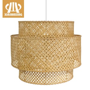 Excellent quality  Rattan Ceiling Light Shade  – Woven bamboo pendant light,Ceiling pendant lamp shade | XINSANXING – Xinsanxing Lighting