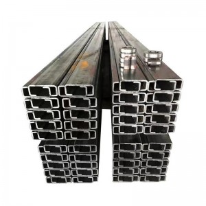 Оцинковані швелерні сталеві балки типу c прогони сталеві конструкційні конструкції перфоровані c прогони