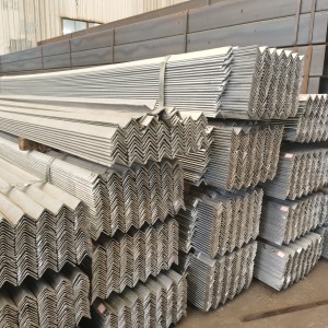 مواد پروژه ساخته شده در اندازه های استاندارد زاویه فولاد چین با فولاد زاویه نورد گرم EN S235JR S355JR