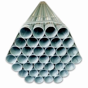 Hot dipped galvanized steel pipe carbon steel round pipe