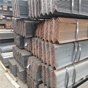 Materyal sa Proyekto nga Made in China Steel Angle Standard Size nga adunay Grade EN S235JR S355JR Hot Rolled Angle Steel
